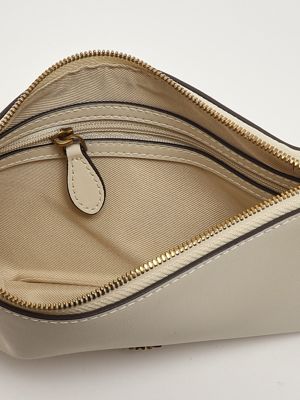 5. Sac Flat Horizontal Mini en cuir pour femme Blanc Pinko 104277a0f1