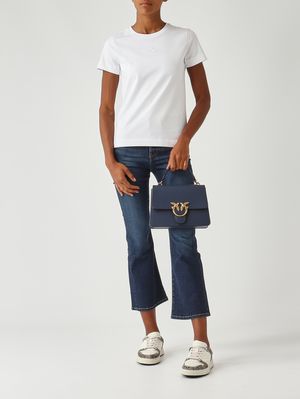 2. Bussolotto cotton T-shirt for women White Pinko 100355a2rd