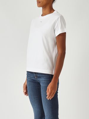 3. T-shirt Basique en coton pour femme Blanc Pinko 100373a2re