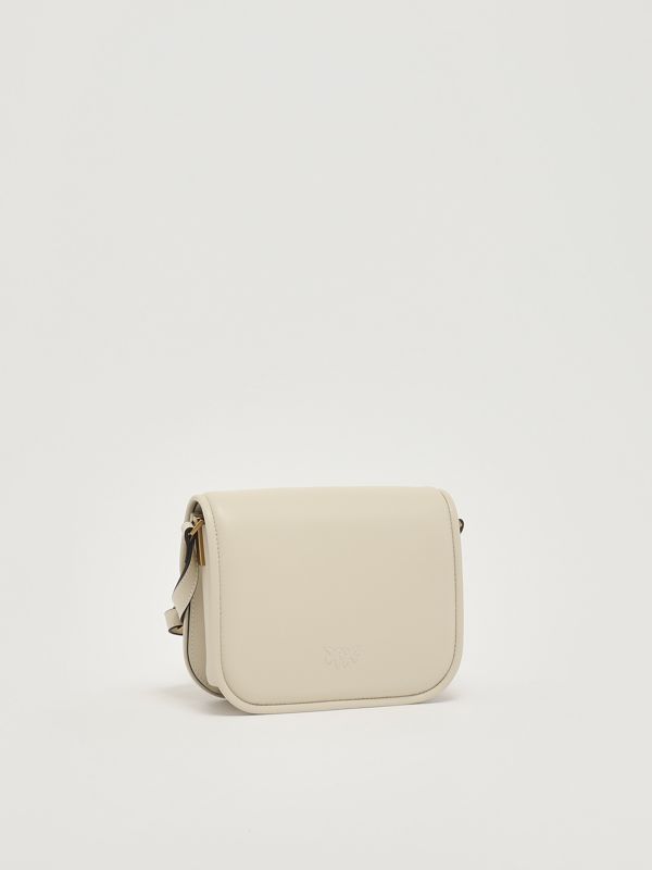 3. Women's Love Box Mini Leather Bag White Pinko 104297a26l