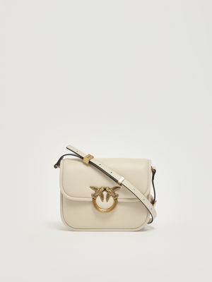 4. Women's Love Box Mini Leather Bag White