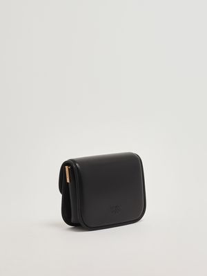 3. Women's Love Box Mini Leather Bag Black