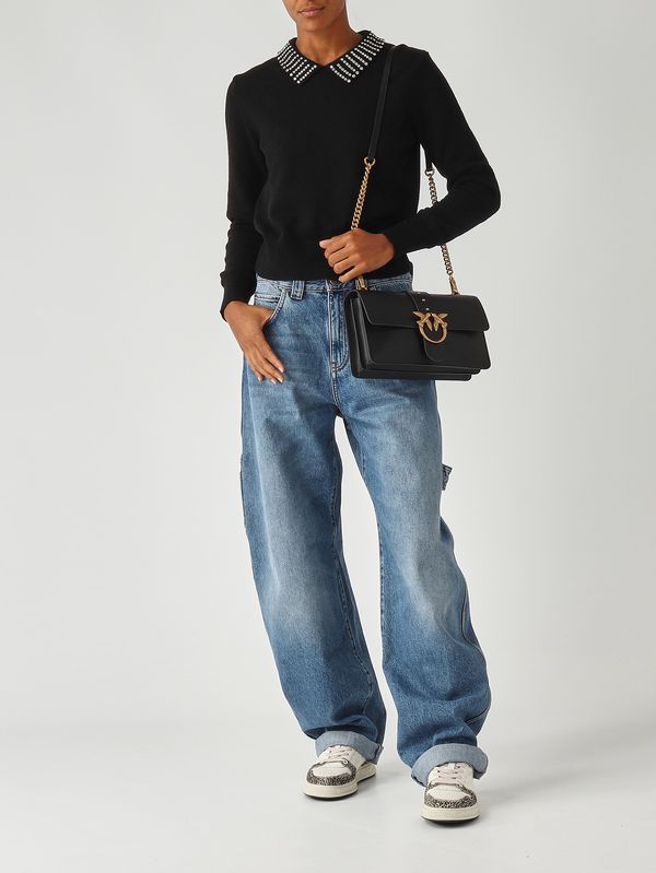 2. Love One Classic leather bag for women Black Pinko 105857a0f1