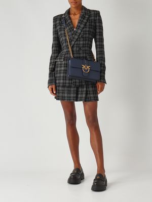 2. Love One Classic leather bag for women Indigo