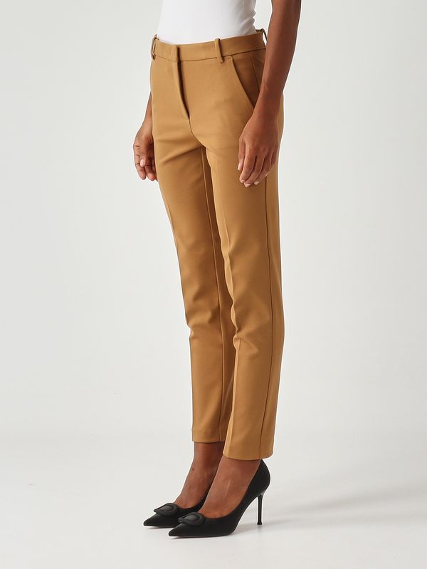 3. Pantalone donna Bello in misto cotone stretch Beige Pinko 100155a24d