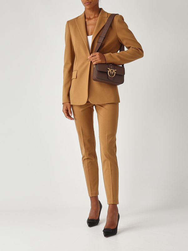 2. Blazer de mujer New Signum en tejido técnico de viscosa elástica Beige Pinko 104903a24c