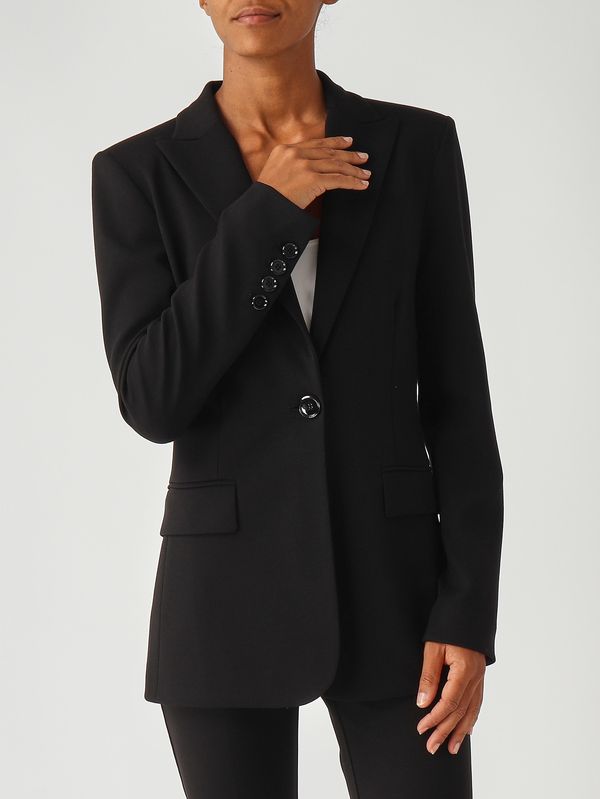5. Blazer de mujer New Signum en tejido técnico de viscosa elástica Negro Pinko 104903a24c