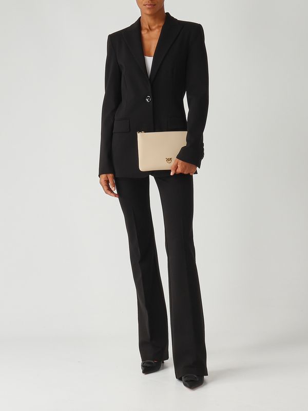 2. Blazer de mujer New Signum en tejido técnico de viscosa elástica Negro Pinko 104903a24c