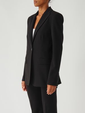 3. Damen Blazer New Signum aus technischem Viskose-Stretch-Stoff Schwarz Pinko 104903a24c