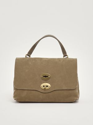 1. Sac Jones S en daim pour femme Gris Voltolina Zanellato 0680900070000 s