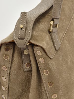 6. Sac Jones S en daim pour femme Gris Voltolina Zanellato 0680900070000 s