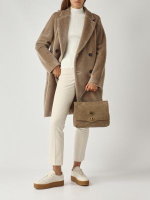 2. Sac Jones S en daim pour femme Gris Voltolina Zanellato 0680900070000 s