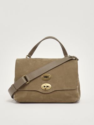 4. Sac Jones S en daim pour femme Gris Voltolina Zanellato 0680900070000 s