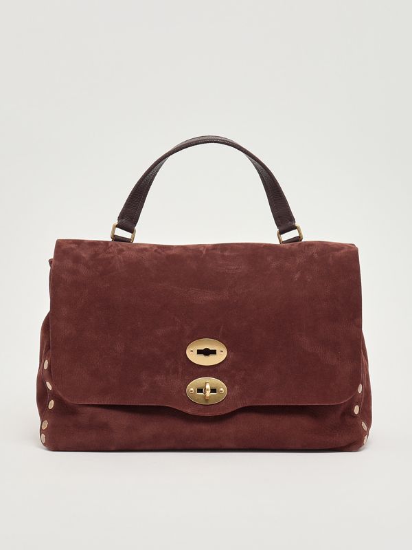 1. Jones M Damentasche aus genarbtem Wildleder Wine Zanellato 0680900070000 m