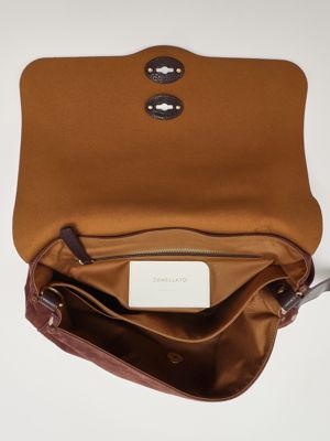 5. Jones M Damentasche aus genarbtem Wildleder Wine Zanellato 0680900070000 m