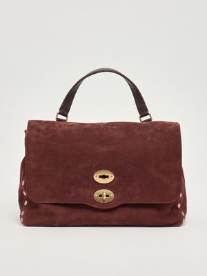 1. Jones M Damentasche aus genarbtem Wildleder Wine Zanellato 0680900070000 m