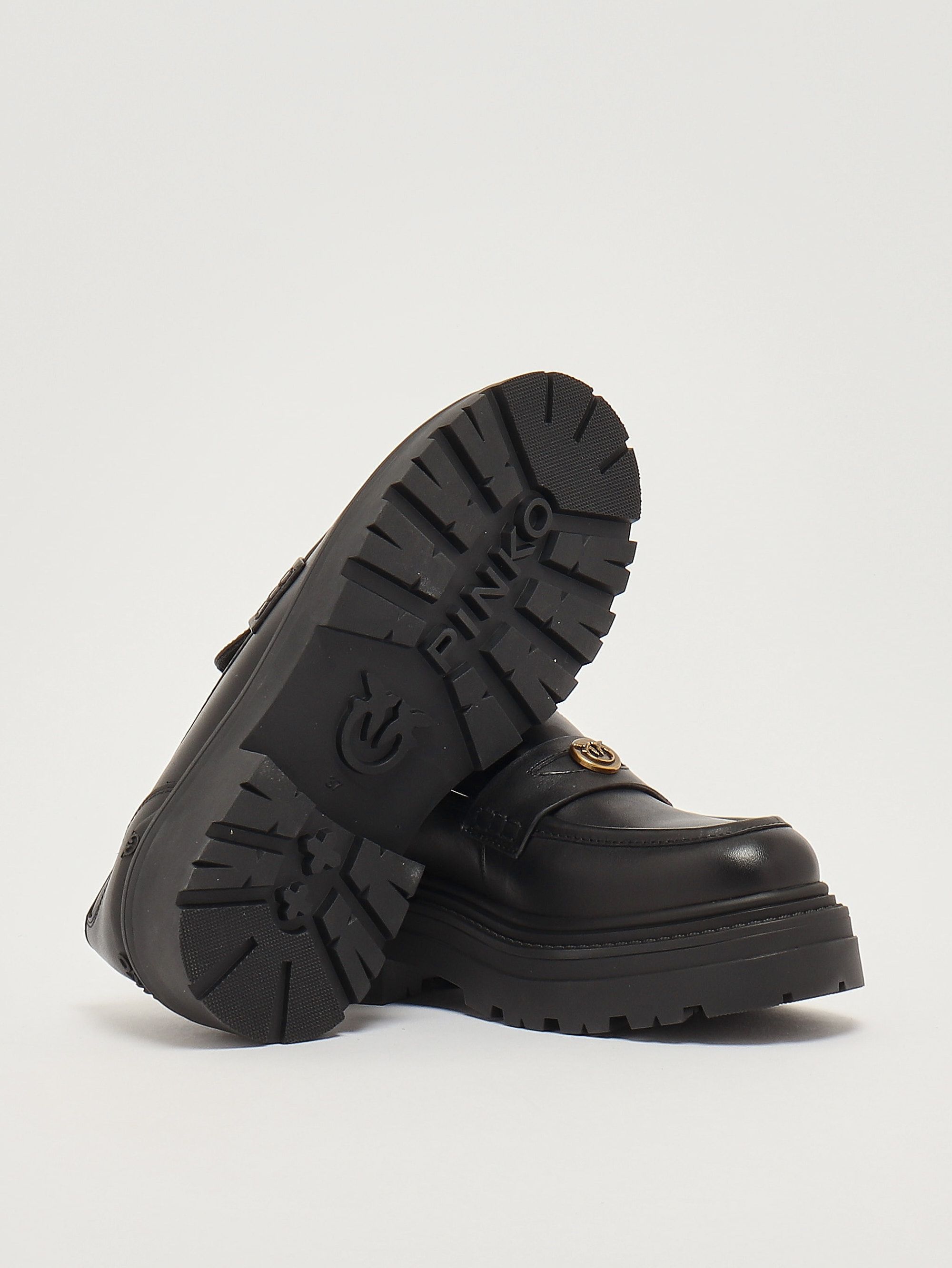 Mia 24 leather loafers for women sd0403p001 Black