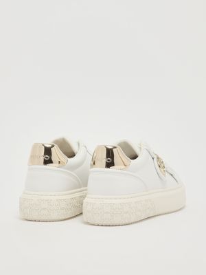 3. Sneakers Yoko 06 en cuir pour femme Blanc Pinko ss0041p087