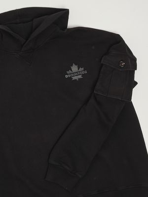 3. Sweat-shirt enfant en coton Noir