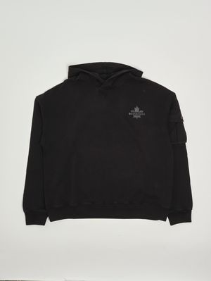 1. Sweat-shirt enfant en coton Noir
