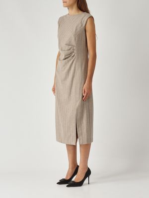 3. Robe pour femme Justine en mélange cachemire Tourterelle Liviana Conti f5wl20