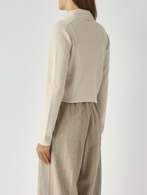 4. Cardigan donna Lauren in misto cashmere Pomice Liviana Conti f5wc28