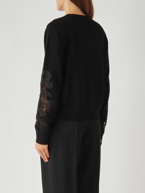 4. Damenpullover Faith aus Wolle Schwarz Liviana Conti f5wg96