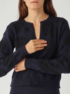 5. Joseline Damen-Trikot aus technischem Stoff Nachtblau Liviana Conti f5wg23