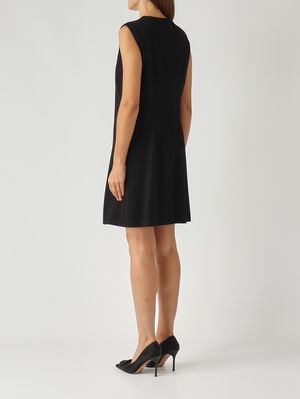 4. Robe femme Micol en mélange viscose Noir Liviana Conti f5wi22