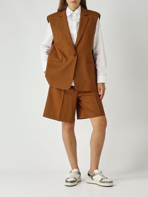 2. Caleb Damen Bermuda aus Wolle Karamell Liviana Conti f5wn86