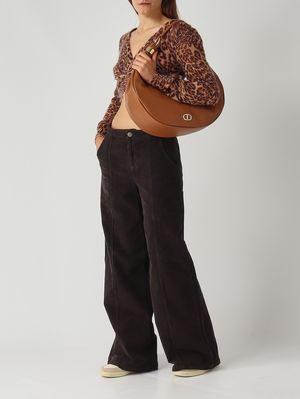 2. Damenpullover aus Woll-Mohair-Mix Animal-Print Twinset 252tp3592