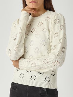 5. Women's wool-blend sweater Snow Twinset 252tp3210