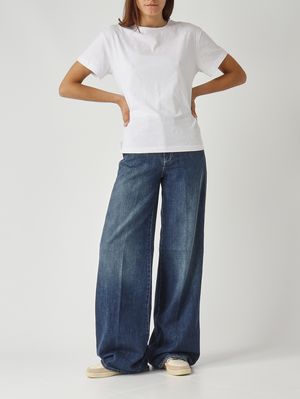 2. Women's cotton T-shirt White