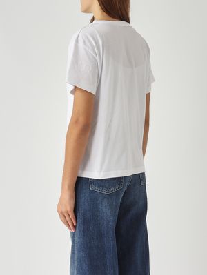 4. Women's cotton T-shirt White