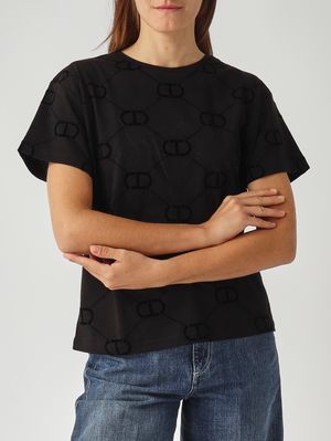 5. Women's cotton T-shirt Black