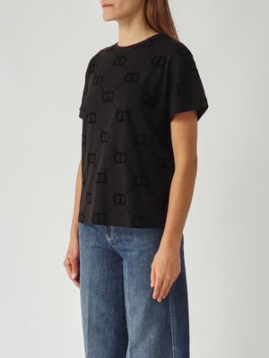3. Women's cotton T-shirt Black