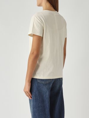 4. Women's cotton T-shirt Mother-of-pearl