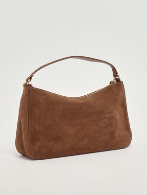 3. Liliane suede bag for women Light brown Twinset 252tb7162