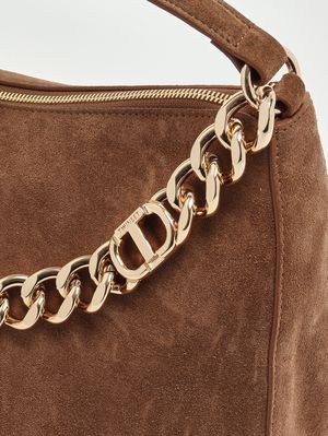 5. Liliane suede bag for women Light brown Twinset 252tb7162