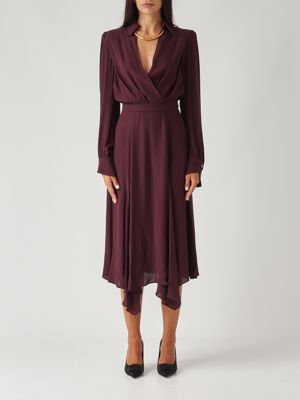 ELISABETTA FRANCHI ツイード ワンピース Short tweed dress with lurex detail, sleeveless