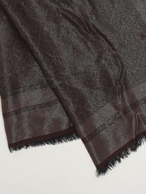 2. Damenschal aus Viskose und Modal mit Lurex Kaffee