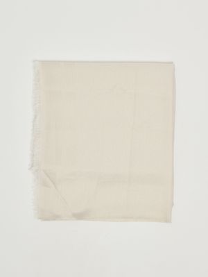 1. Damenschal aus Viskose und Modal mit Lurex Milch