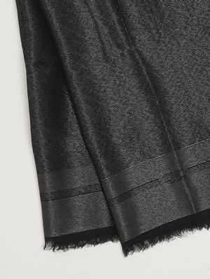2. Damenschal aus Viskose und Modal mit Lurex Schwarz
