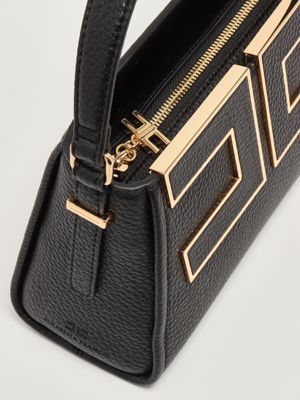 6. Pebbled faux leather tote bag for women Black Elisabetta Franchi bs36a56e2