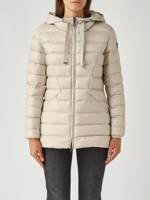 Daunenjacke für Damen aus Nylon Creme Colmar