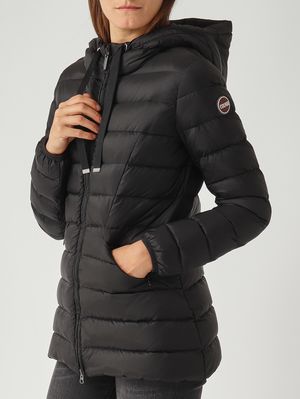 5. Nylon down jacket for women Black Colmar 22262y0