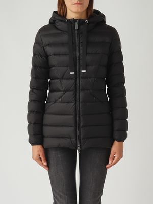 Daunenjacke für Damen aus Nylon Schwarz Colmar
