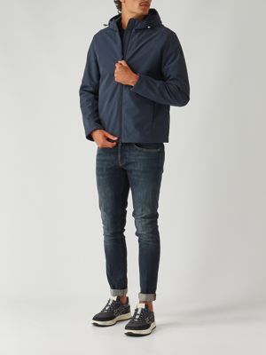 2. Modernity stretch softshell jacket for men Navy blue