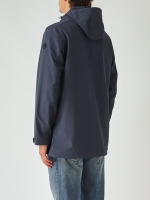 4. Modernity 3-layer stretch nylon jacket for men Navy blue