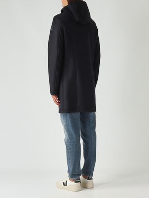 4. Cappotto uomo Tasteful in panno di lana stretch Navy Colmar 1139r5zo